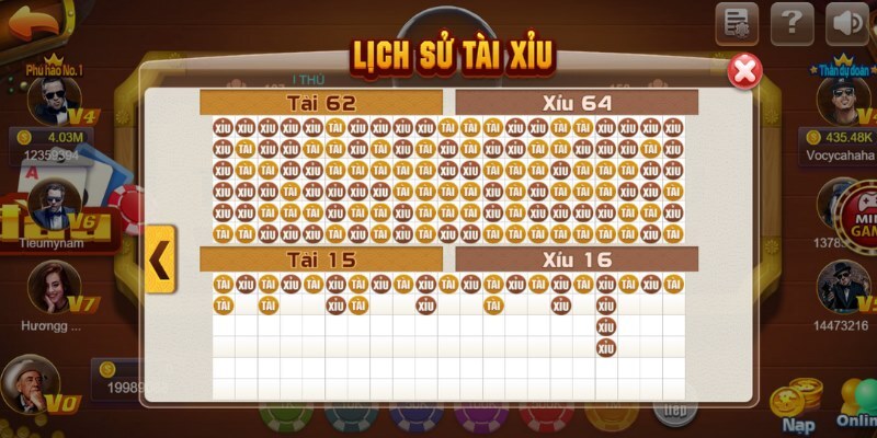 Xác định chính xác nhịp cầu trong game tài xỉu